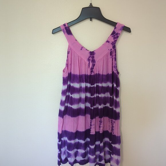 Ingear Resort Tie-dye Boho Beach Cover-up Dress - Picture 3 of 4